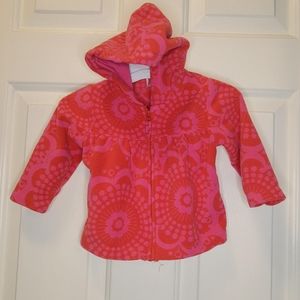 Red & Pink Girls Flower Sweatshirt . Carter's. 9 Months
